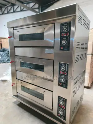 3 Deck 6 Trays Commercial Oven