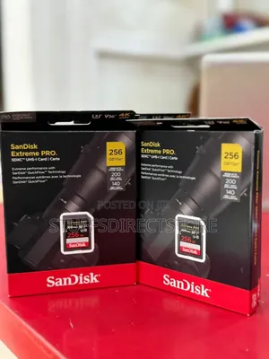 Sandisk 256gb Extreme Pro Uhs-I SDXC Memory Card