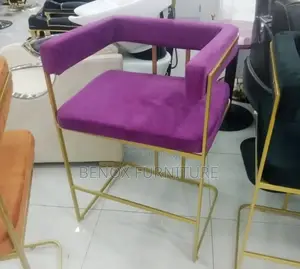 Gold Frame Luxury Velvet Chair