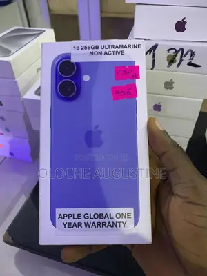 New Apple iPhone 16 256 GB Purple