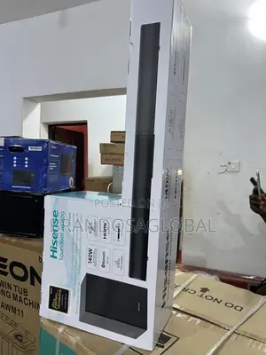 Hisense 140w Soundbar – Wireless Connection Ready
