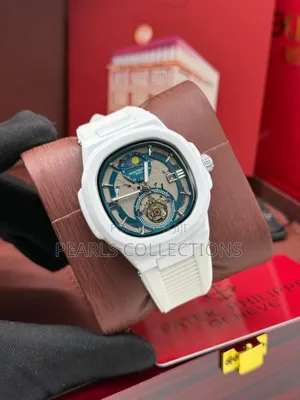 High Grade Patek Philippe Rubber Strap Watch