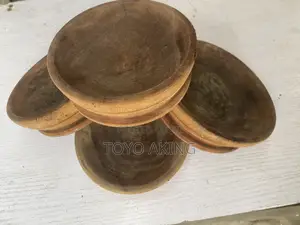 Nkwobi Wooden Plates