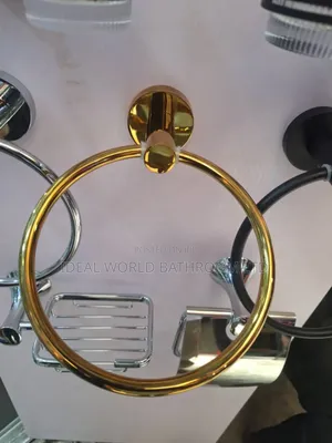 Towel Ring Gold