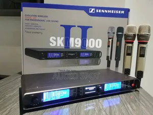 Sennheinser Evolution Skm-9000ii Professional Dual Handheld Wireless