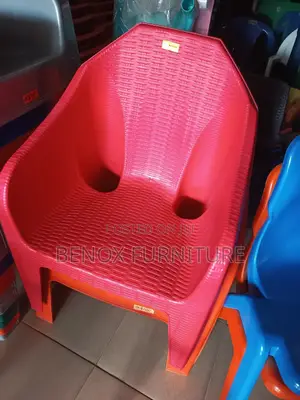 Wide Durable Plastic Chair
