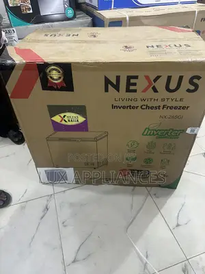 Nexus 200l Durable Chest Freezer Features an Easy to Clean Interior