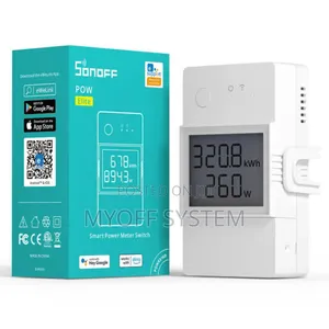 Sonoff Powr320d Elite 20a Smart Wifi Power Meter Switch