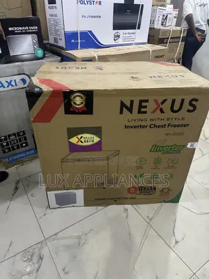 Nexus 200l Efficient Chest Freezer Features an Easy to Clean Interior