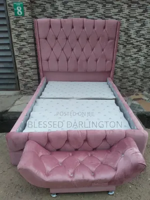 Quality 4.5by6 Pink Bed Frame
