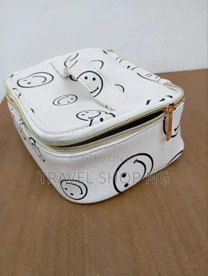Smiley Face Makeup Bag