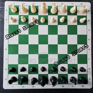 Biggest Tournament Chess Board Game With Foldable Mat Board