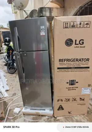 Hot Deal! Lg 308l Gl-G322rlbb Fridge Now Available