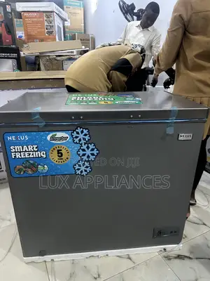 Nexus 200l Roomy Chest Freezer Features an Easy to Clean Interior