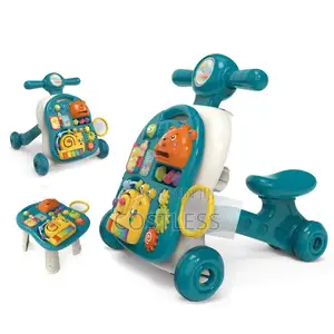 4-in-1 Baby Multifunction Learning Walker Stand-to-Sit Table