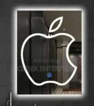 Apple Design Led Mirror With 3 Ligth