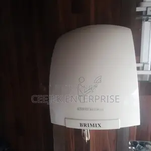 White Brimix Automatic Hand Dryer