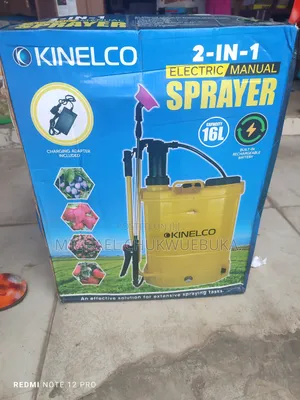 2 in 1 Electric and Manuel Knapsack Sprayer