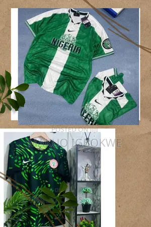 Latest Nigeria Jerseys Design [Up Super Eagles]