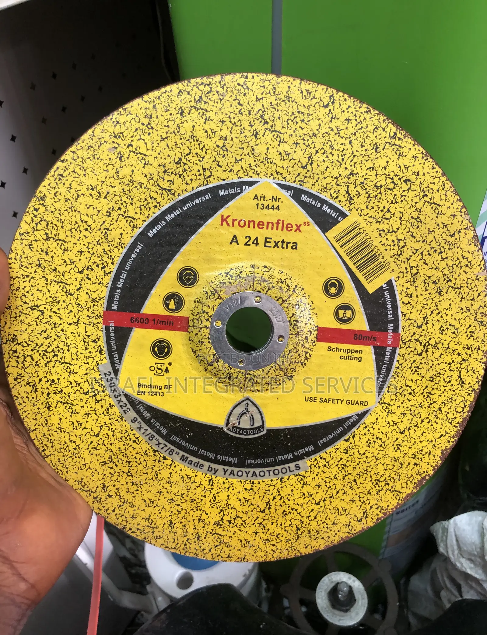 Grinding Disc 9” Kronenflex