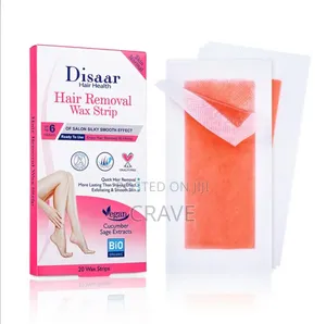 Disaar Normal Skin 20pcs Wax Strips for Hair Removal.