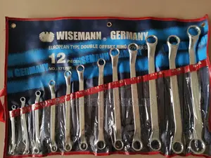 Wisemann Double Offset 12pc 6x7-30-32 Ring Spanner Set