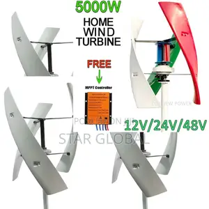 5000w Wind Turbine Provides Long-Term Answer to High Utility Prices