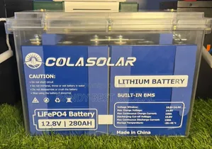 Cola Solar Lithium Battery 280ah/12.8v