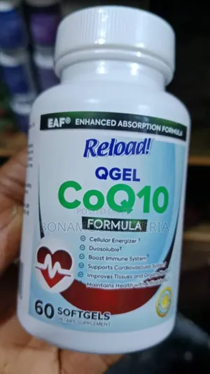 Reload Qgel Coq10 Formula X60 Softgels