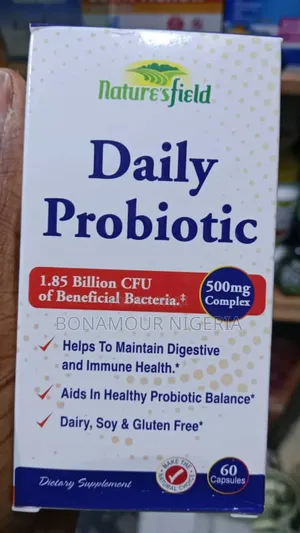 Nature'sfield Daily Probiotics 1.85 Billion Cfu 500mg X60 Caps