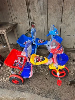 Kids Tricycle With Double Chair