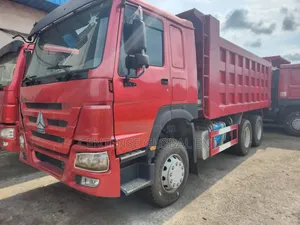 Howo 371dump Truck 12 Tyres Red