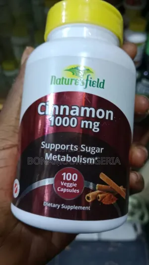 Nature'sfield Cinnamon 1000mg X100 Veg Caps