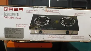 Qasa Infrared Double Burner Gas Cooker