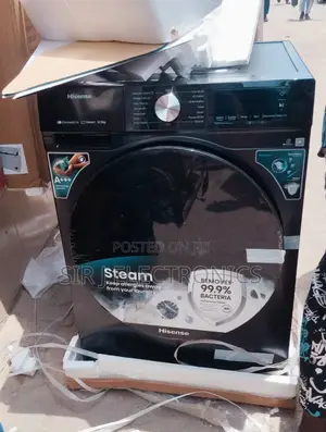 Hisense 10.5kg Automatic Inverter Frontloader Washing/Spinning Machine