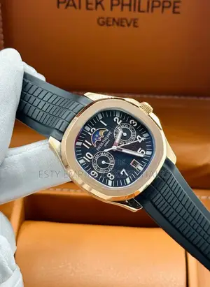 Automatic Moon Phase Patek Philippe Aquanaut Annual .