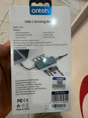 Onten Uc962 10 in 1 Usb-C Multi-Function Docking Station
