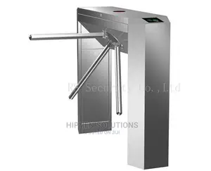 Barrier Waist High Full Automatic Vertical Tripod Turnstile Door
