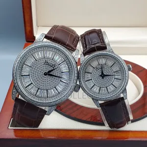 Piaget Stoned Diamond Leather Watch