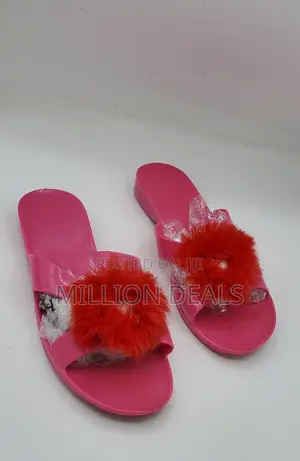 Pink Classic Women Slippers 38