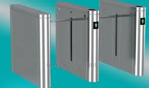 Single Or Dual Core Drop Arm Barrier Card Reader Turnstile Gate System