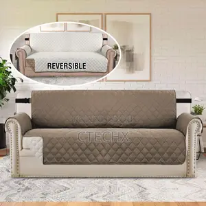 H.Versailtex Reversible Quilted Sofa Cover Water Resistant 2 Seater