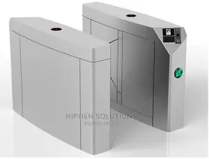Biometric Waist Height Flap Barrier Gate With Face Recognition