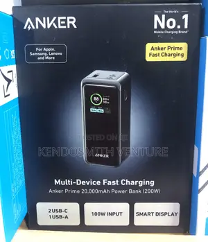 Anker 20000mah 200walts Powerbank