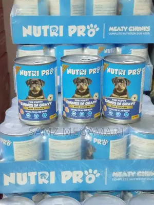 Nutri Pro Puppy Dog Food Chunks In Gravy With Chicken & Lamb 12x 400g