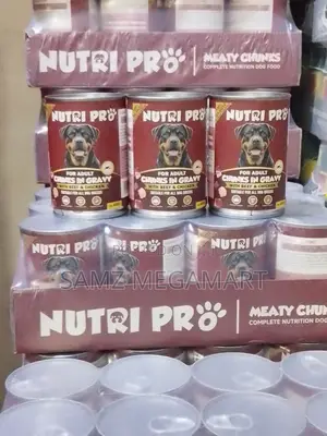 Nutri Pro Adult Dog Food Chunks In Gravy With Beef & Chicken 12x 400g