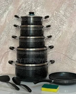 11 Pieces High Quality Non Stick Pot Set