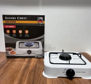Single Face Quality Thick Body Sliver Criest Gas Cooker
