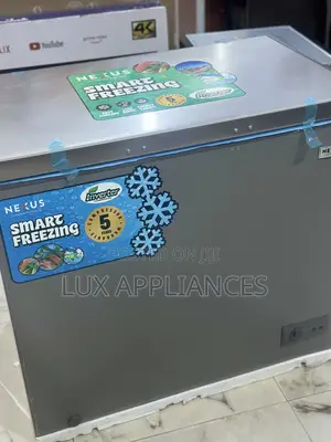 Nexus 200l Arctic Strong Chest Freezer Features an Easy to Clean
