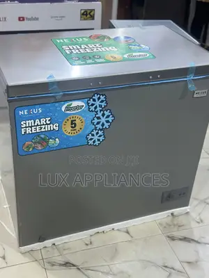 Nexus 200l Freeze Lock Chest Freezer Features an Easy to Clean